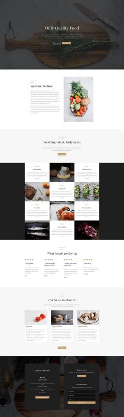 Layout para Restaurante